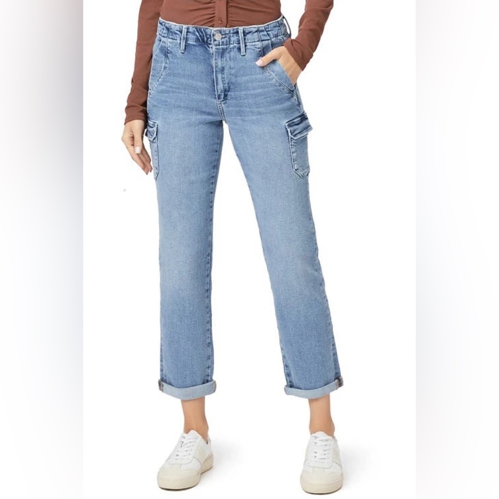 PAIGE Drew Cargo Pockets Jeans Size 28 - Picture 2 of 13